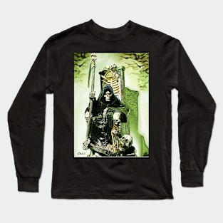 Original Art Mascot of death Chris Conidis Long Sleeve T-Shirt